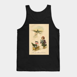 Old German Christmas Card Tank Top